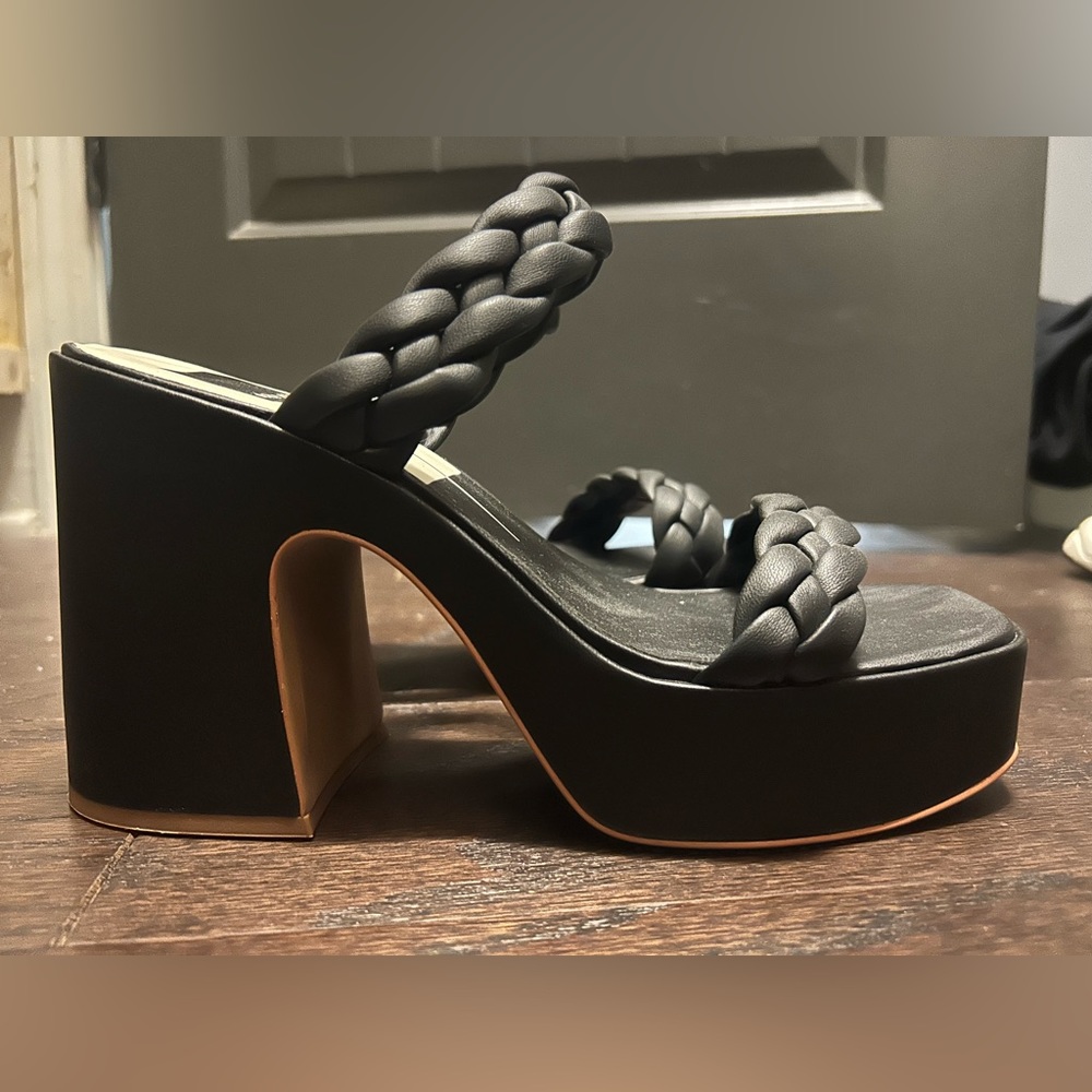 Dolce Vita Black Platform Heel